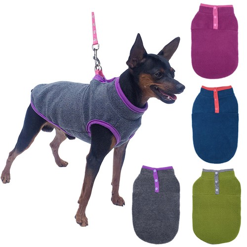 Winter warm dog clothes soft - warm,