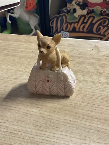 Dog handbag ornament - in,