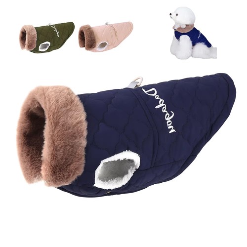 Warm pet dog coats jacket - warm,