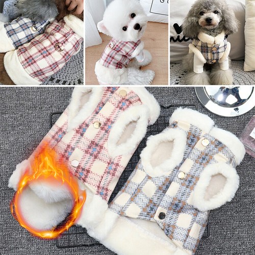Puppy dog vest warm soft - warm,