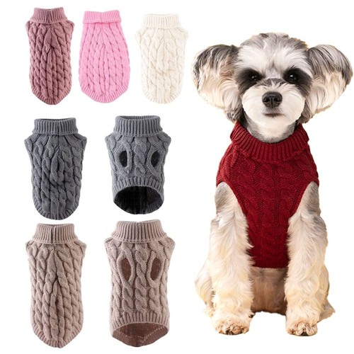 Knitted dog sweater for - knitted,