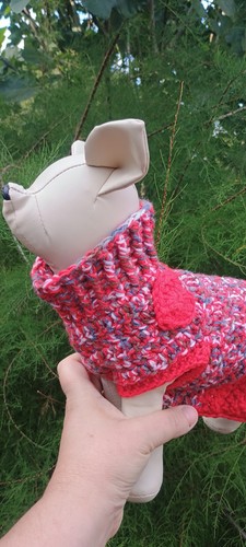 Xxs dog jumper handmade - xxs,