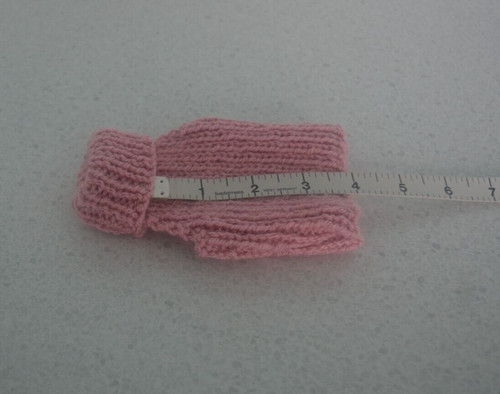 Xxs mini hand knitted dog - xxs,