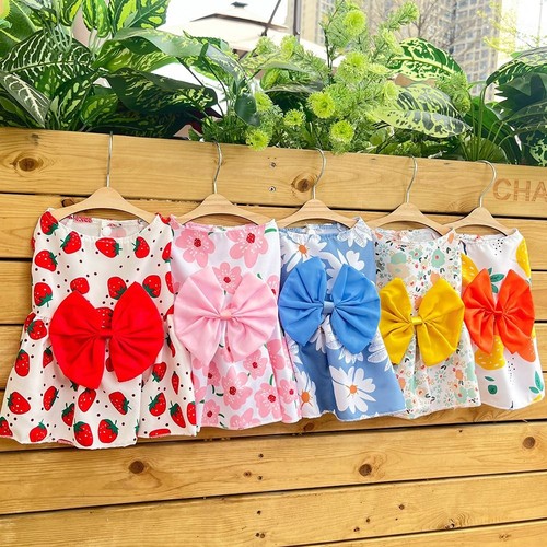 Floral printed puppy princess - printed,