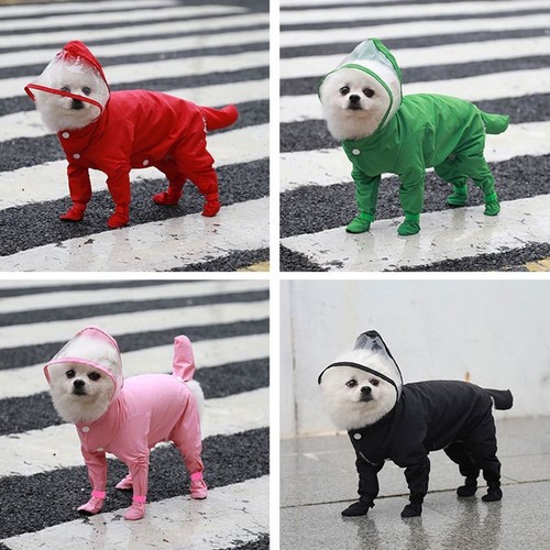 Dog raincoat waterproof - dog, full