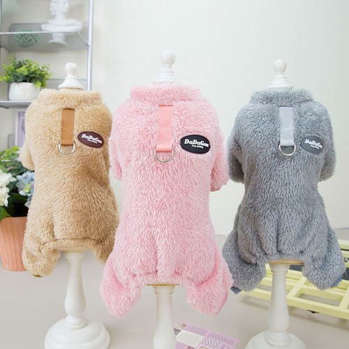 Fleece dog pajamas winter - fleece,