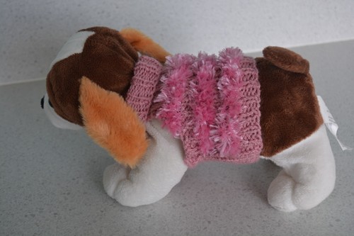 Xxs mini hand knitted dog - mini,