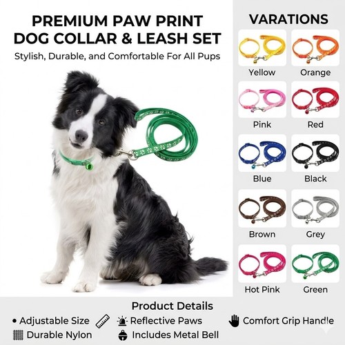 With collar puppy - collar, set