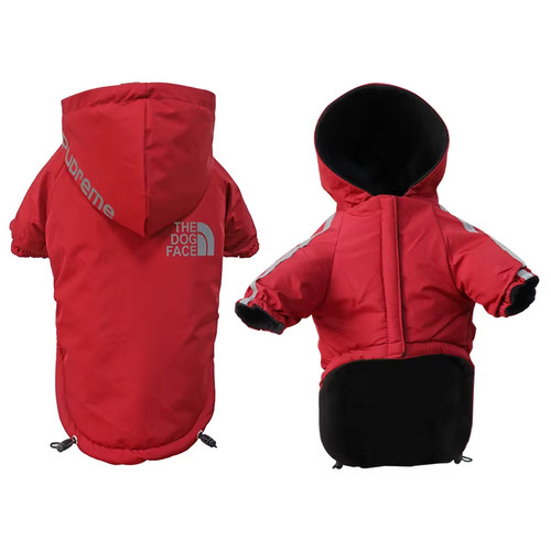Autumn winter warm fleece dog - autumn,